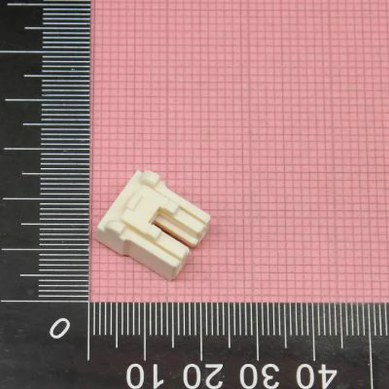 50PCS Original genuine Connector 3-1747050-1 2P beige rubber shell