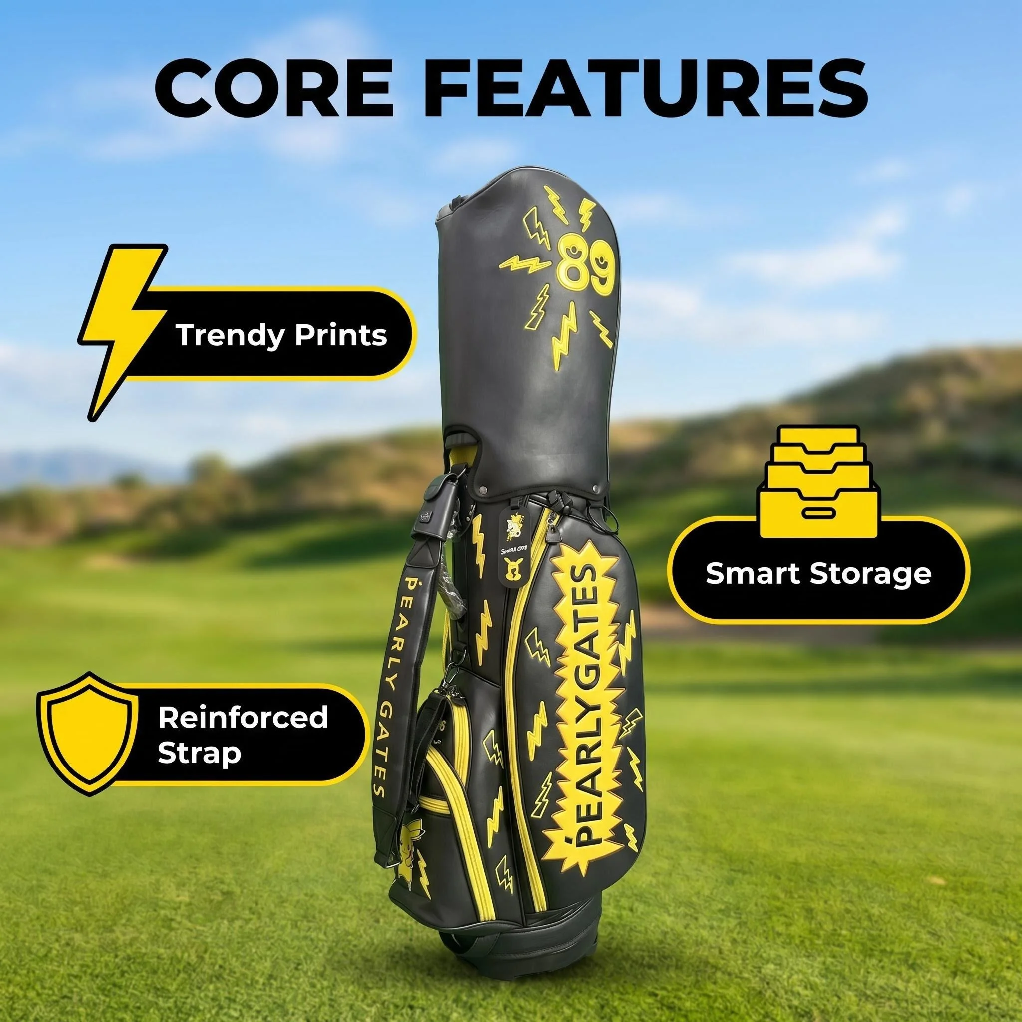 Golf Bag Golf Golf Stand Bag Ball Bag Golf Trolley Bag