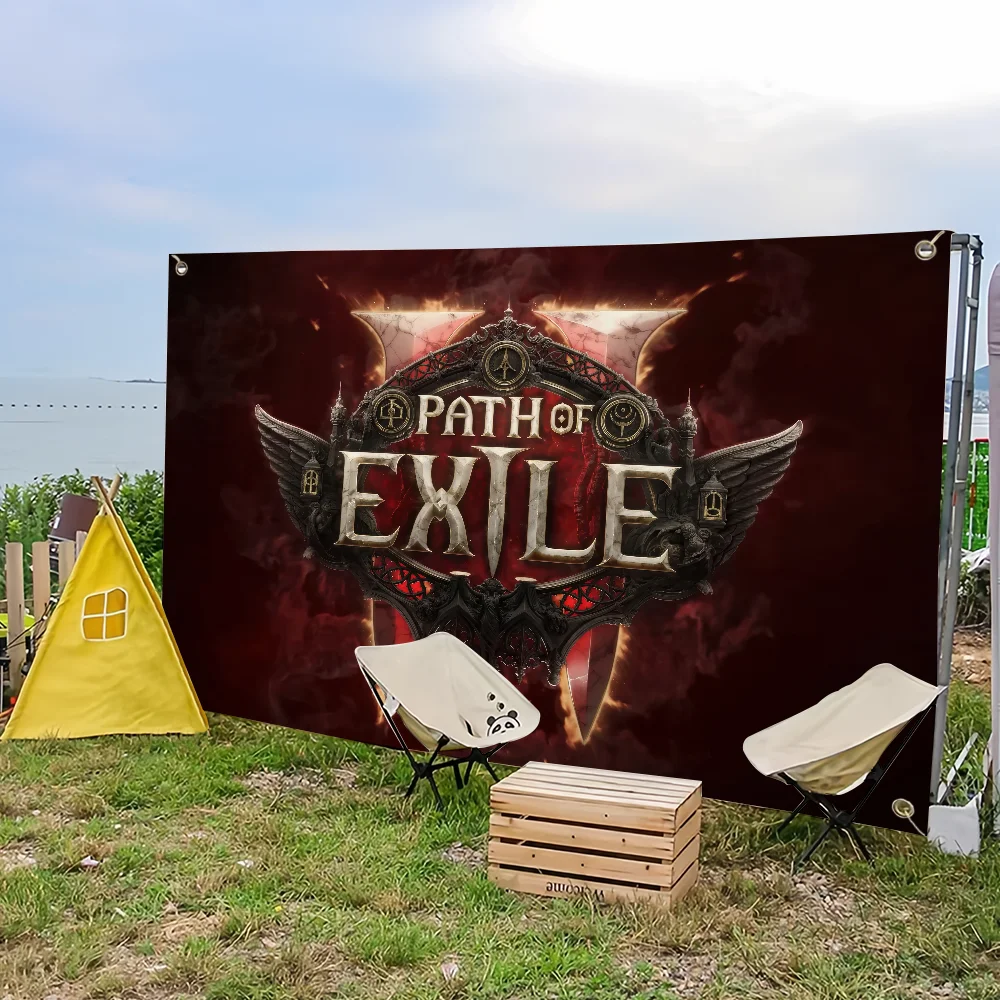 Game of flag 2 P-Path For Picnic Party Art E-Exile Home Decoration Outdoor Camping Banner