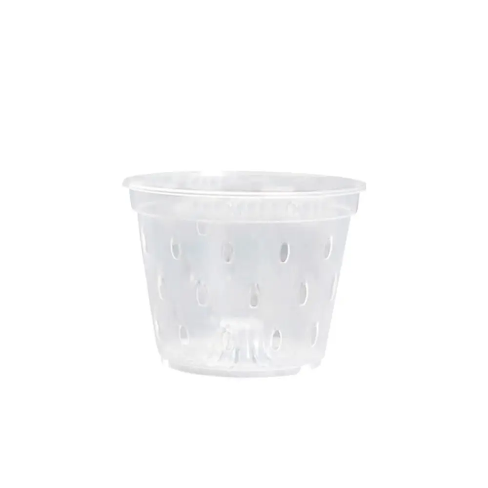 

Root Control With Holes And Trays Plastic Transparent Flowerpot Plant Pots Orchid Pot For Phalaenopsis Orchid Planting