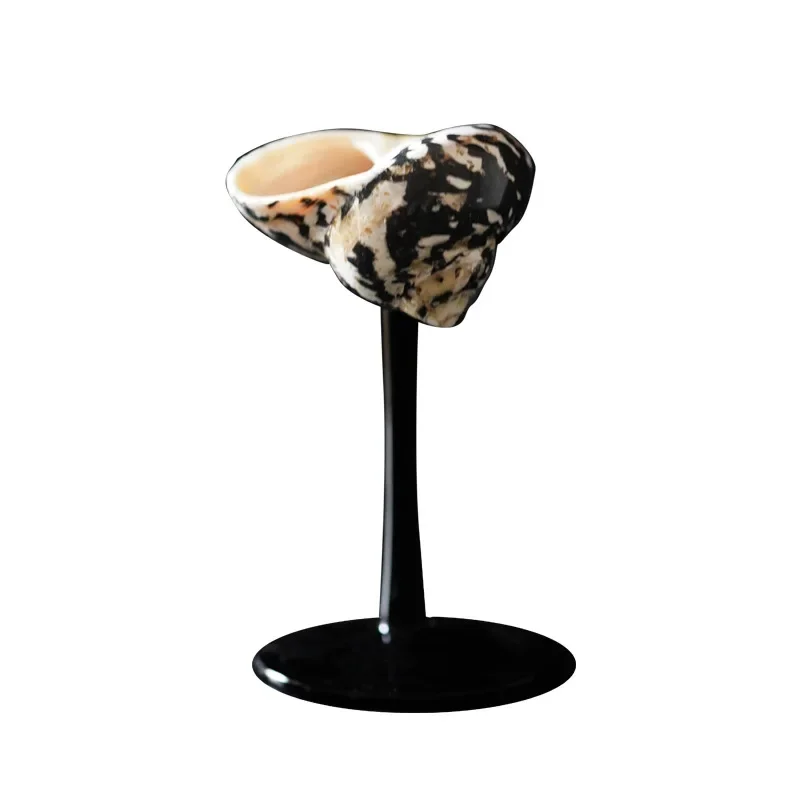 

Natural conch shell goblet retro champagne glass gift decoration ornament