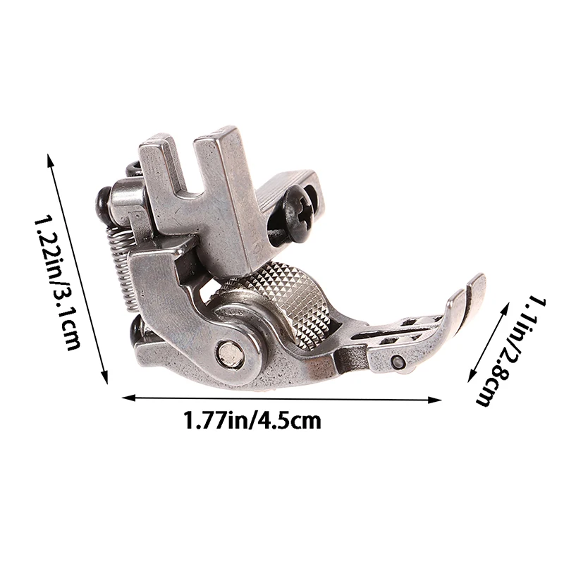 1Pc Universal Foot #T3 Adjustable Cording Regular Zipper Presser Foot For Industrial Sewing Machine Accessories