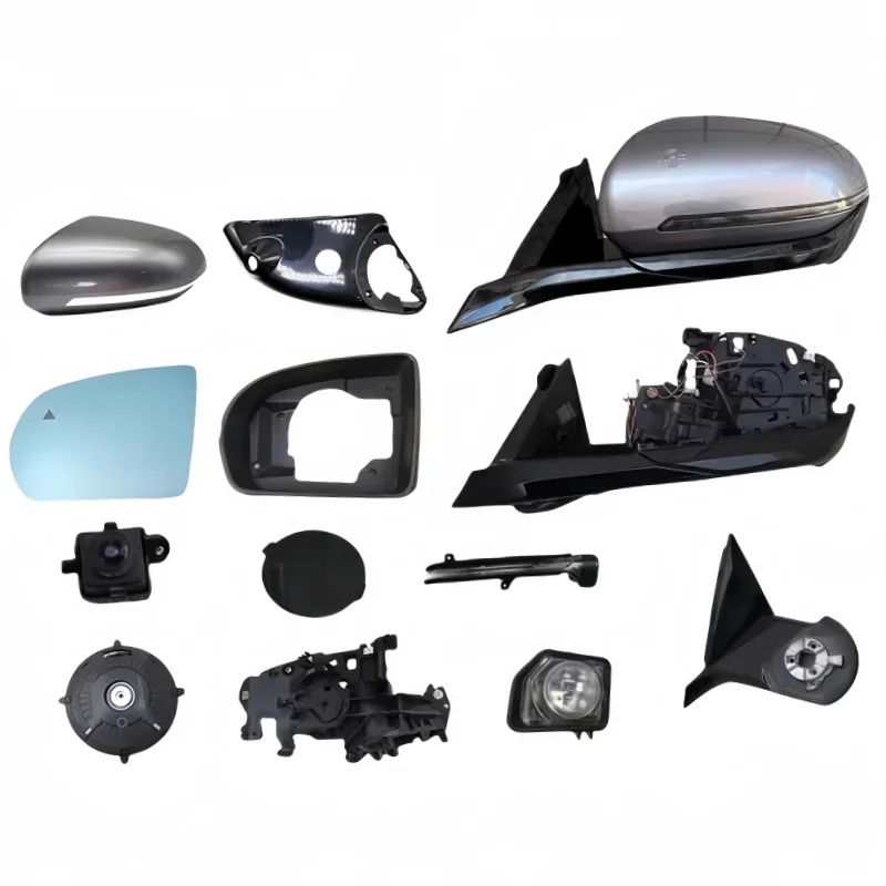 For BYD SONG PRO SONG PLUS ATTO 3 Auto Rear Heated Blind Spot Warning Mirror Glass Cover Frame Turn Signal Light Bottom