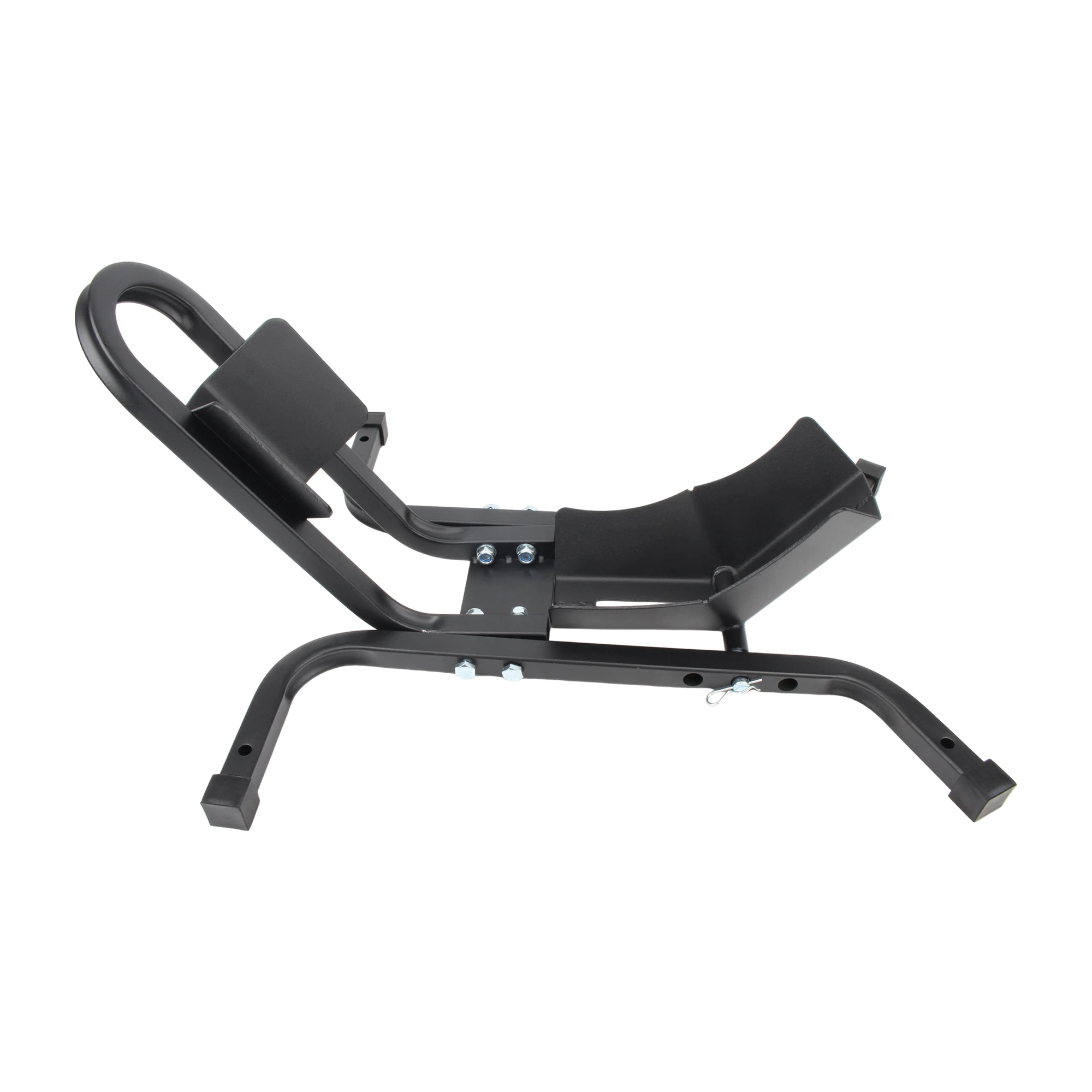 Motorcycle 1500 Lbs Heavy Duty Adjustable Front Tire Chock Wheel Stand for 17