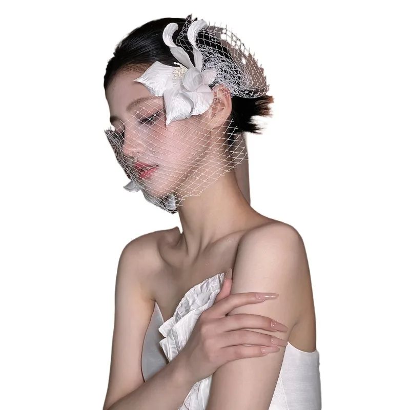french-retro-bridal-wedding-headgear-three-dimensional-flower-head-flower-mesh-hairpin-banquet-wedding-hair-accessories