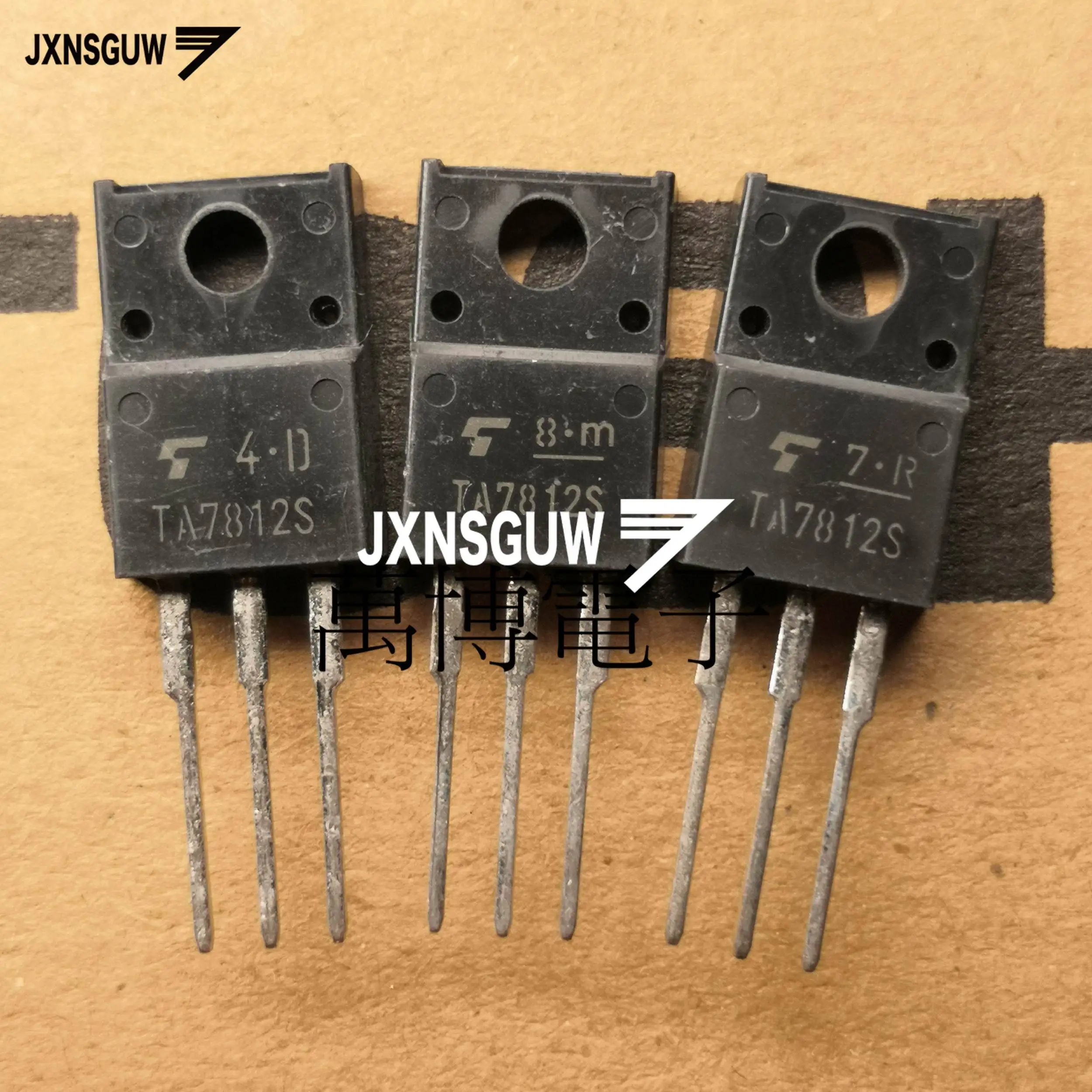10PCS Original TA7812S TO-220F Three Terminal Regulator 7812S Transistor LM7812 Triode Voltage Regulator Tube NJM7812 +12V