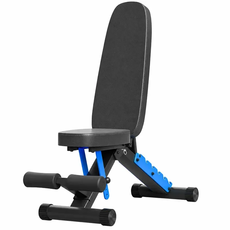 Installation Free Dumbbell Stool Home Fitness Chair Foldable Sit Up Equipment Multifunctional Bench Push Stool Supine Board