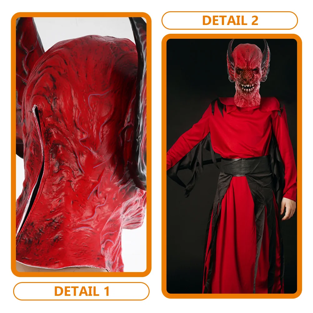 Masque effrayant Cosplay Halloween pour adultes Costumes réalistes effrayants Les masques Terrifier