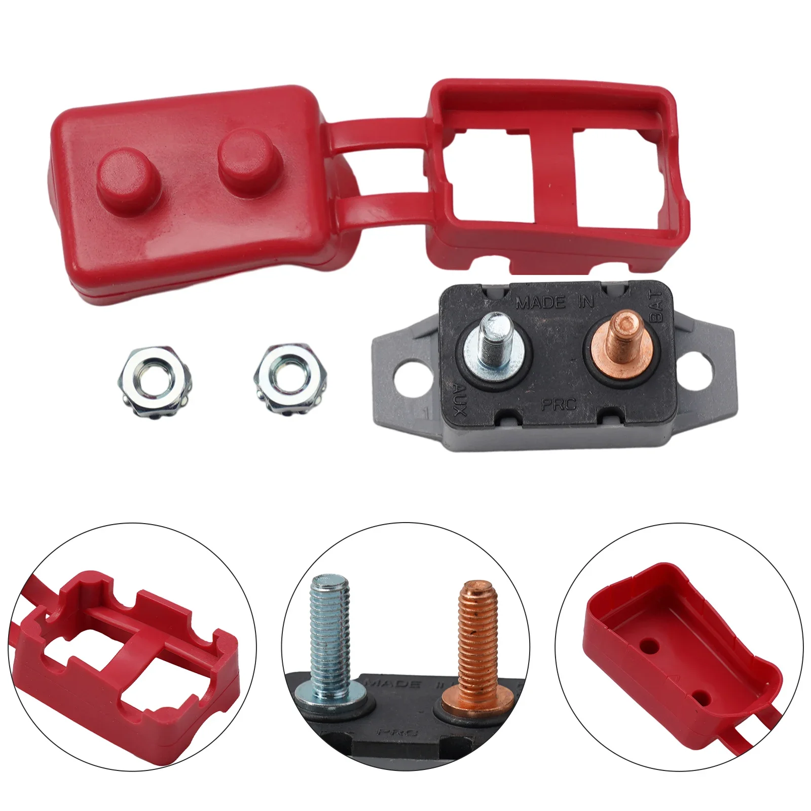 1PCS Type I AR Automatic Reset Circuit Breaker 10 50 Amps Battery Chargers For Automotive Engine Electrical Controls