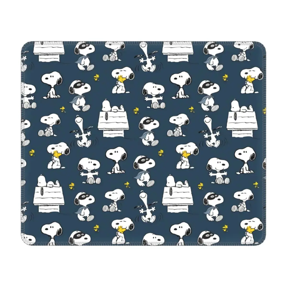 Custom PC Gamer Mouse Pad Non-Slip Rubber Base S-Snoopys Cartoon Pattern Mousepad Office Laptop Mat