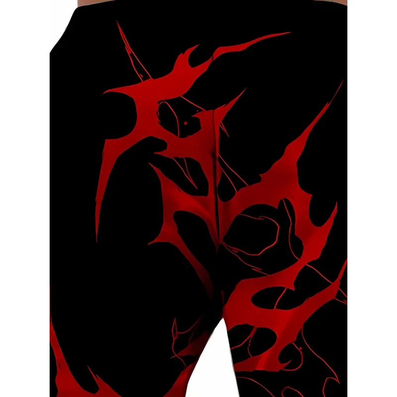 بنطال رياضي رجالي عصري غير رسمي جديد مطبوع ثلاثي الأبعاد لخريف 2026