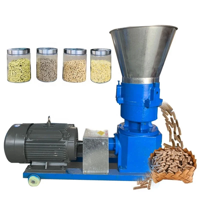 

High-Quality Electric 200Kg/H Household Commercial Feed Pellet Mill For Fish And Chickens