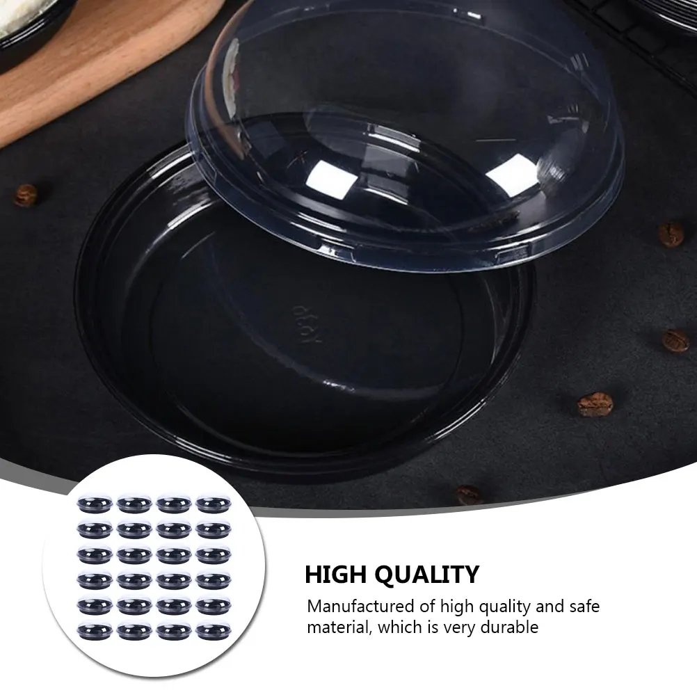 

Transparent Cake Packaging Box Baking Cake Container Cupcake Storage Case Muffin Pastry Fruit Salad Reusable