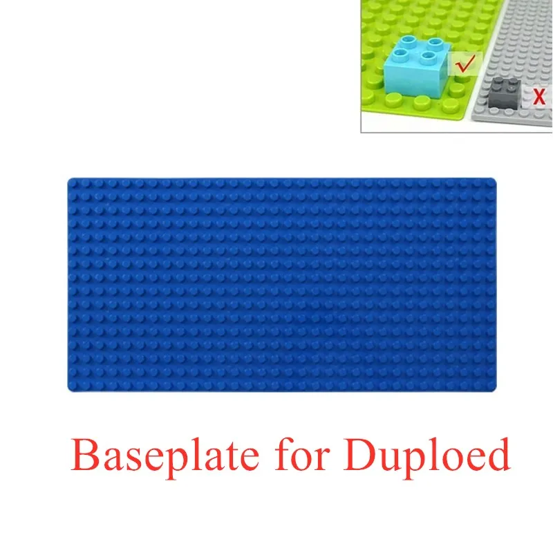 Bodemplaat 16*32 Dots Duploed Grote Basis Bouwstenen Grondplaat Bakstenen Klassieke Bakstenen Kinderen Speelgoed Compatibel met Merk Blokken