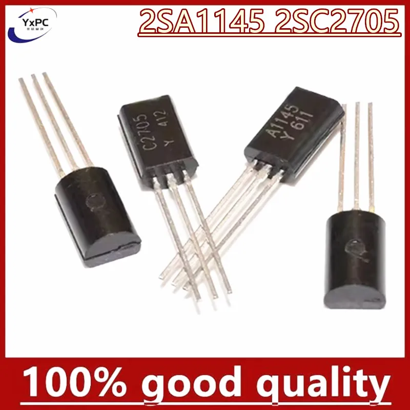 25 pasang (25 buah A1145 + 25 buah C2705 ) TO-92L 2SA1145 2SC2705 TO-92 (25 buah A1013 + 25 buah C2383 ) 2SA1013 2SC2383