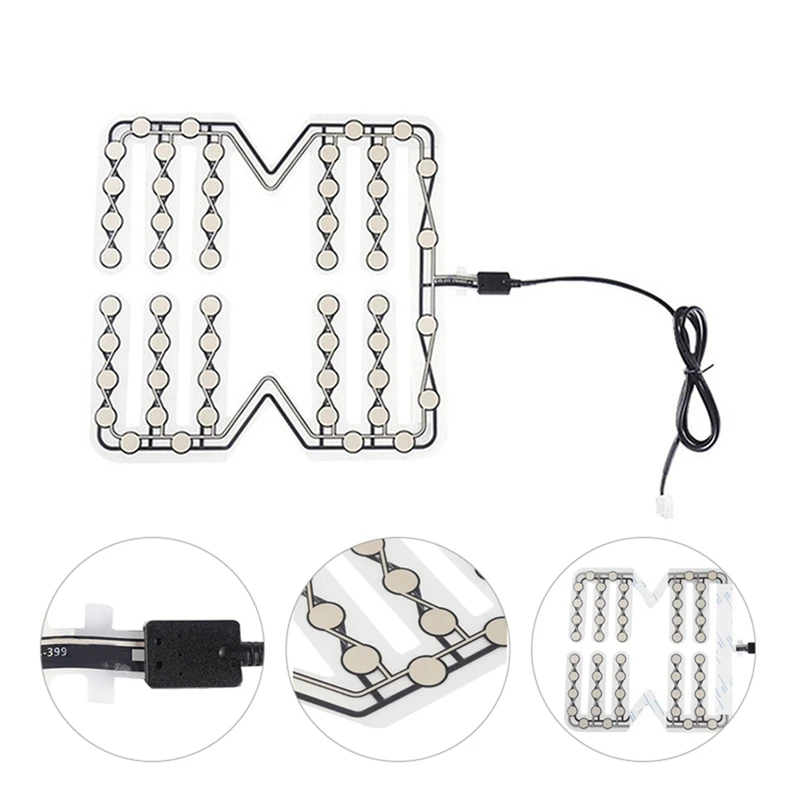 ملحق إنذار المحتال على مقعد السيارة العالمي مستشعر الضغط تحذير تذكير الوسادة-T45C