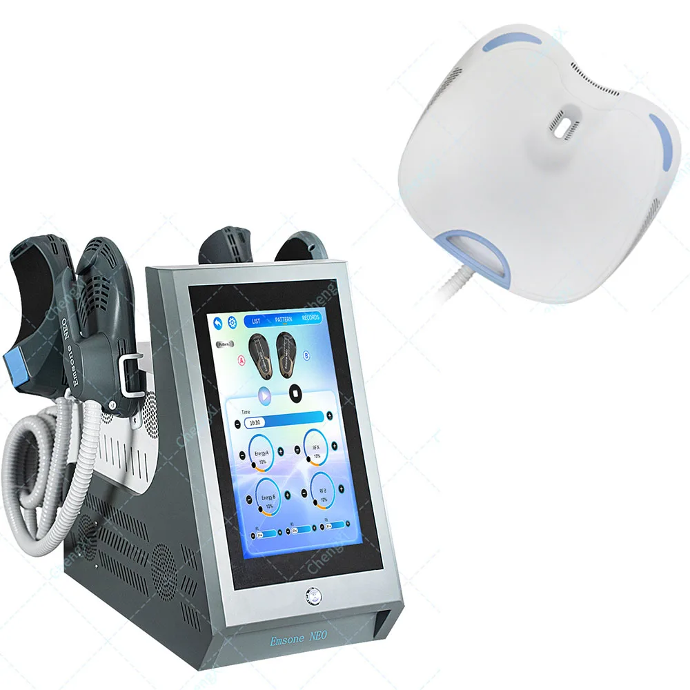

4/5 Handles Muscle Stimulator RF Body Slimming Portable Emsone NEO Body Sculpting Slim Abdomen Butt Muscle Stimulator Machine