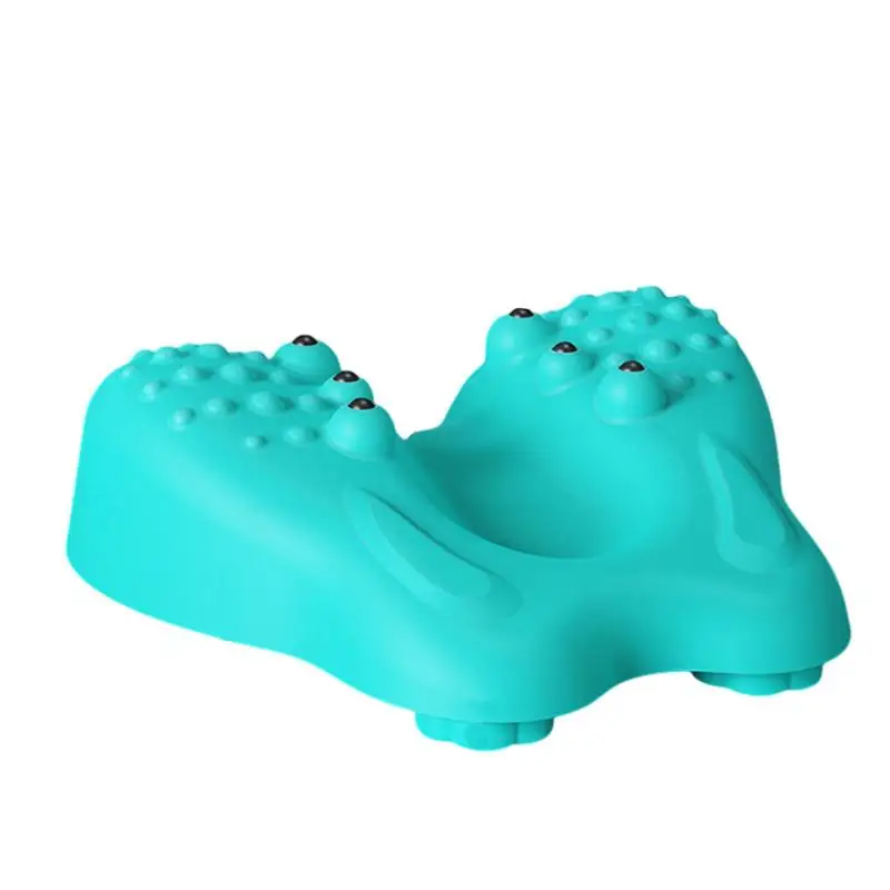

Cervical Traction Device Cervical Chiropractic Traction Device Pillow Neck Stretcher Neck Shoulder Back Support Massage Pillow