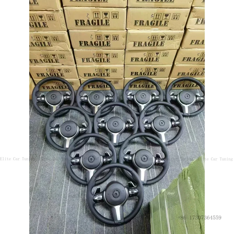 For BMW E Series E70 E71 E81 E82 E84 E87 E88 E90 E91 E92 E93 Steering Wheel (Customizable) view 6