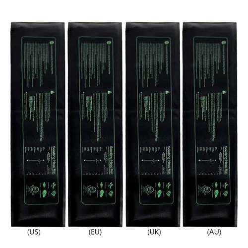 모종 열 매트 방수 디지털 온도조절기 콤보, 실내 식물용 발아 난방 패드, 종자 발아용, 7W  Best5