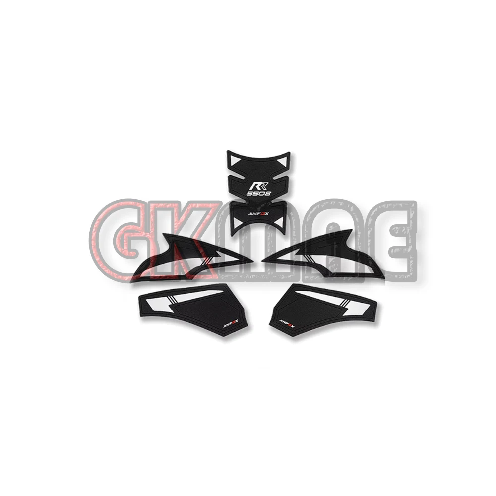 For Loncin VOGE RR500S RR 500 S Motorcycle Modification Fuel Tank Sticker Anti-slip Scratch-resistant Sticker Rubber Sticker