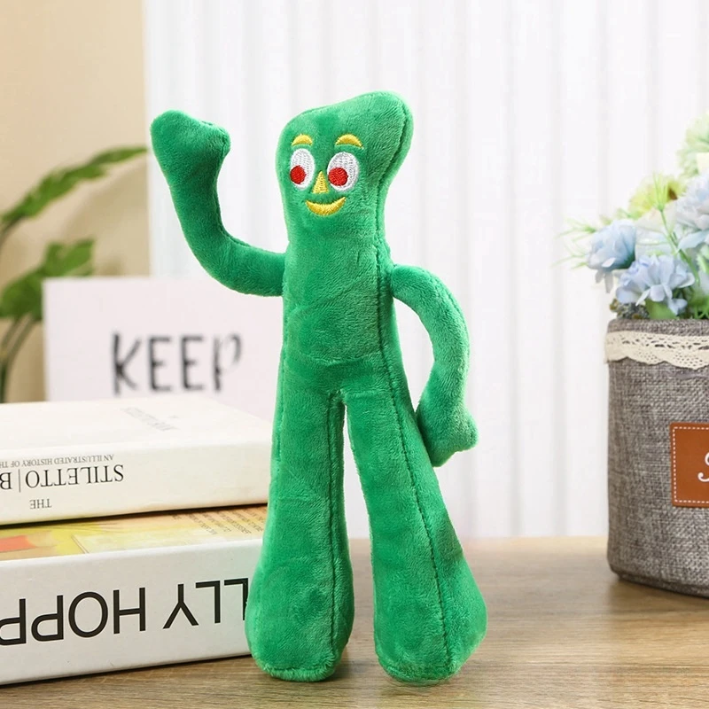 Dog Joint Toy Little Green Doll Pet Dog Toy Squeaky Dog Toys Plush 3d Cat Gnawing Toy Making Noise Pet Supplies