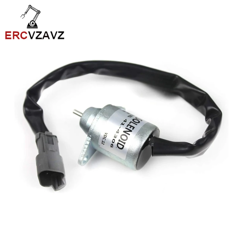 

1503ES-12S5SUC11S 12V Stop Solenoid SA-4920-12 SA-4564-12 SA-4817-12 Engine Shutoff Solenoid 41-6383 41-4306 for Thermo King