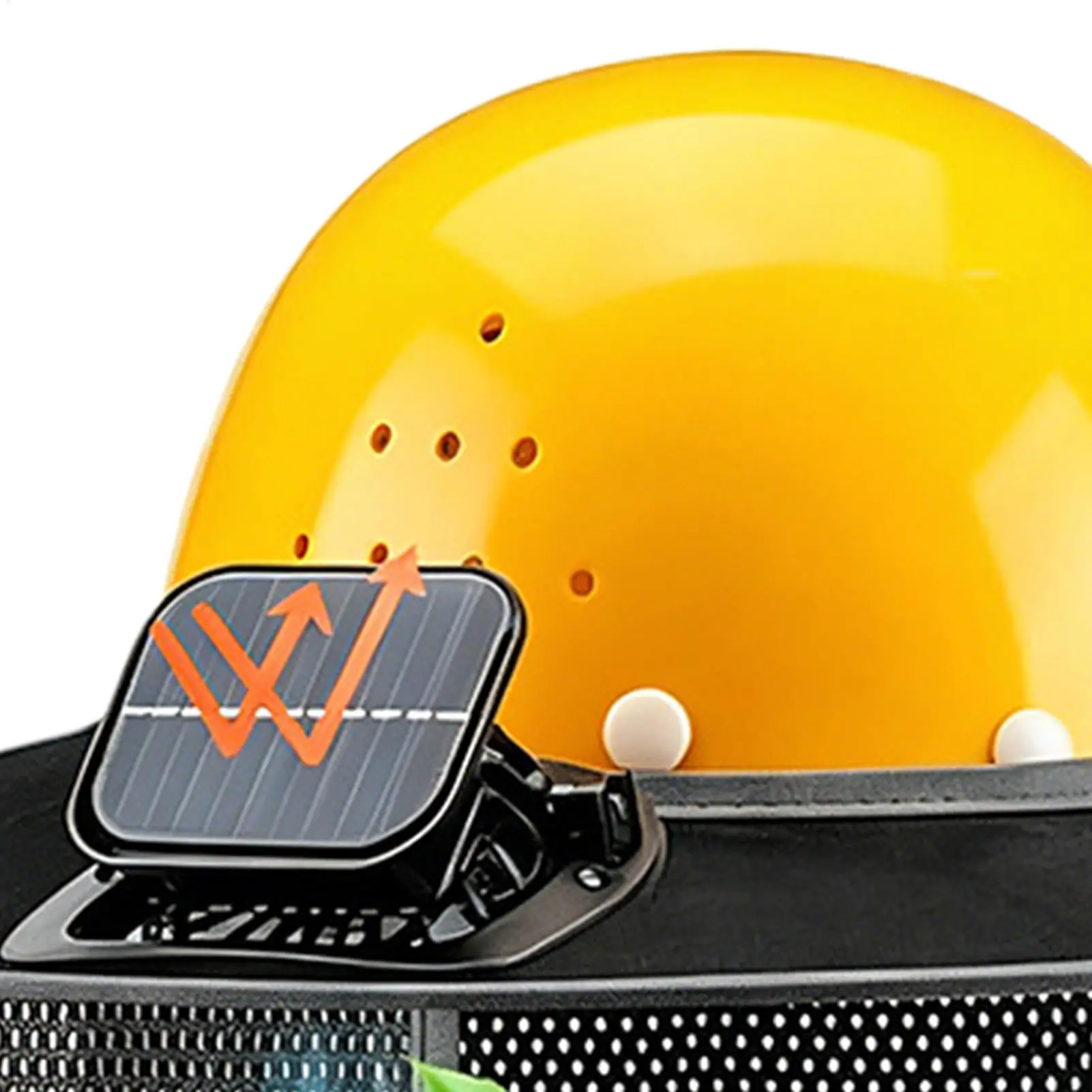 

Hardhat Sun Shade Lightweight Neck Sunshade Cover With Solar Fan UV Protection Face Neck Sun Visor For Construction Site Outdoor