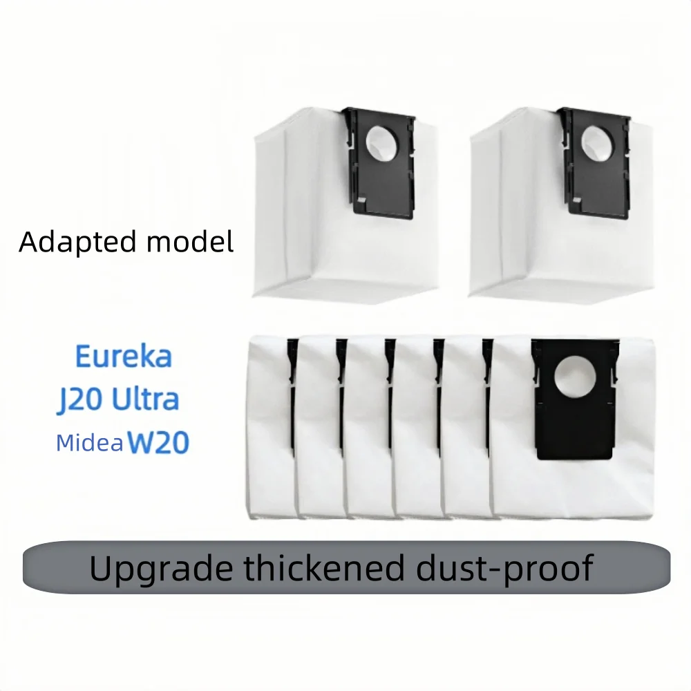 مناسبة لحقيبة الغبار Eureka J20 ميديا W20 Pro ملحقات الروبوت الكاسح كيس الغبار غير المنسوج