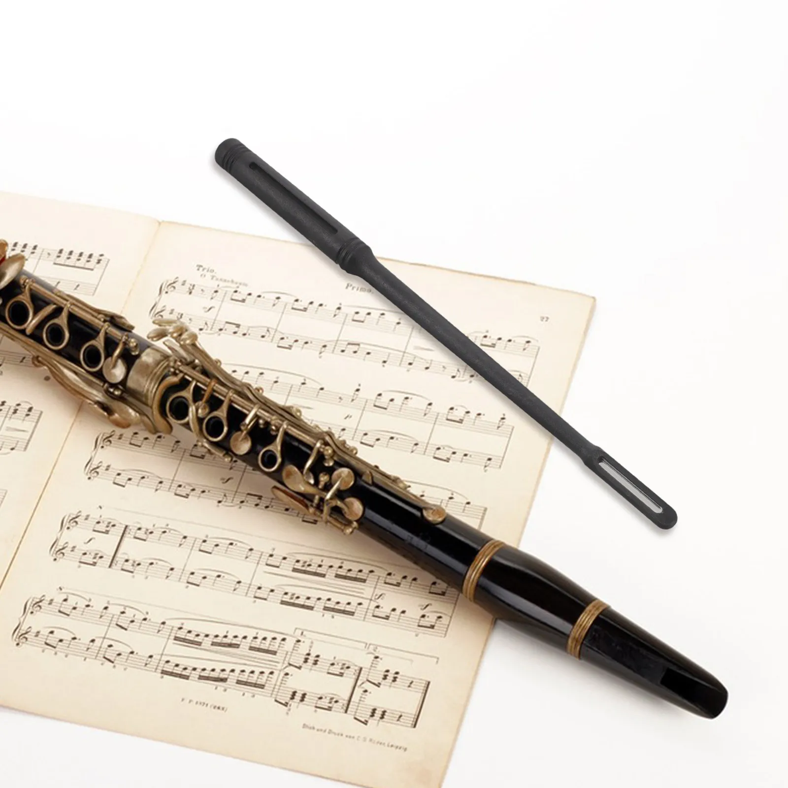 Durable Brass Rod Smooth Surface Multi-Use Flute Trumpet Cleaner Stick Valve Wind Instrument Tool Plastic Rod For Cornet Tone