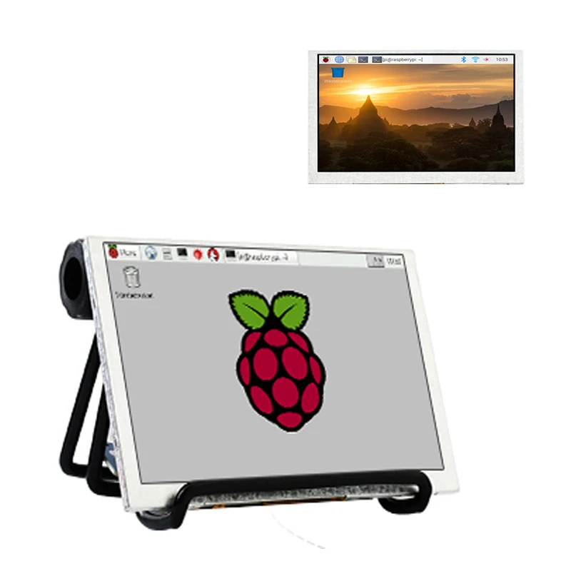 Raspberry Pi 5 polegadas LCD 800 × 480 DPI Interface 5 polegadas IPS Display para Raspberry Pi Zero 2W
