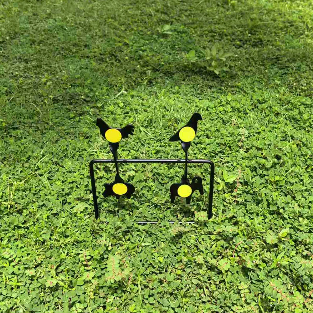 Dicke 2 mm Metall-Spinner-Ziel, Luftgewehr-Ziel, Tiere, Spinner-Ziel, Selbst-Reset-Ziel – Detail 6