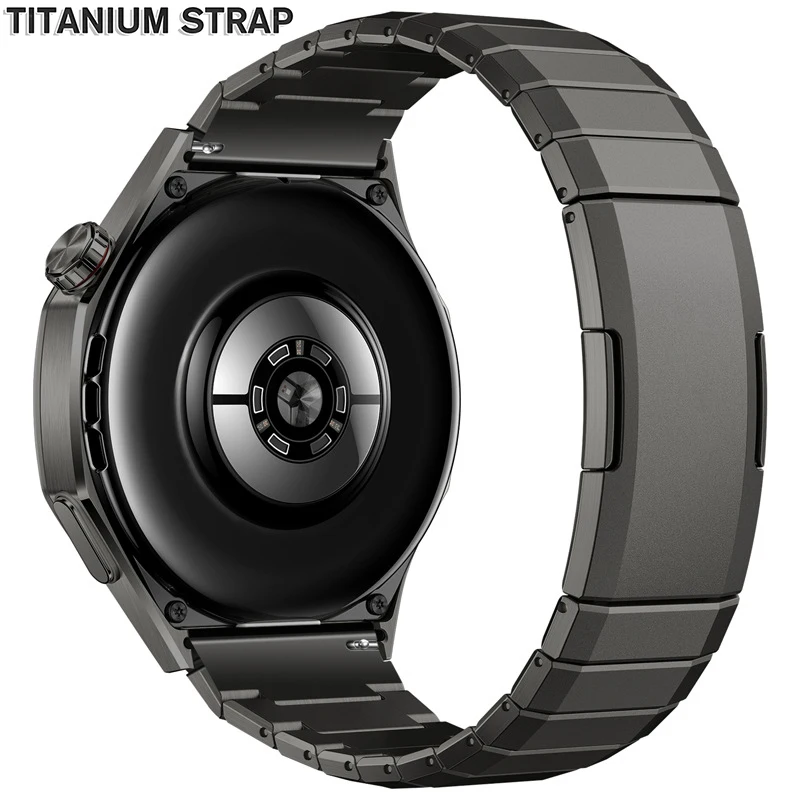 Luxus Original Keine Lücken Titan Armband für Huawei Smart Uhr GT5 Pro 46mm Metall Quick Release Armband für Huawei GT 5Pro Band