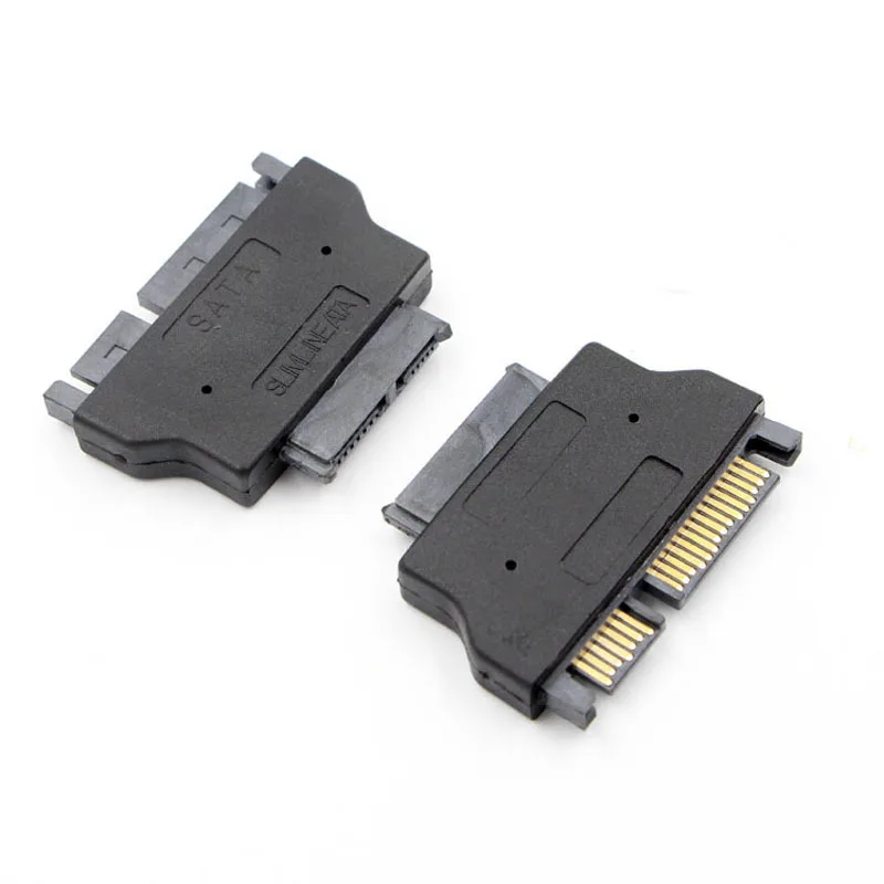 

Slimline SATA 22Pin Male to SATA 13Pin Female Converter Serial ATA 7+15 to Slim 7+6 Pin Extend Adapter