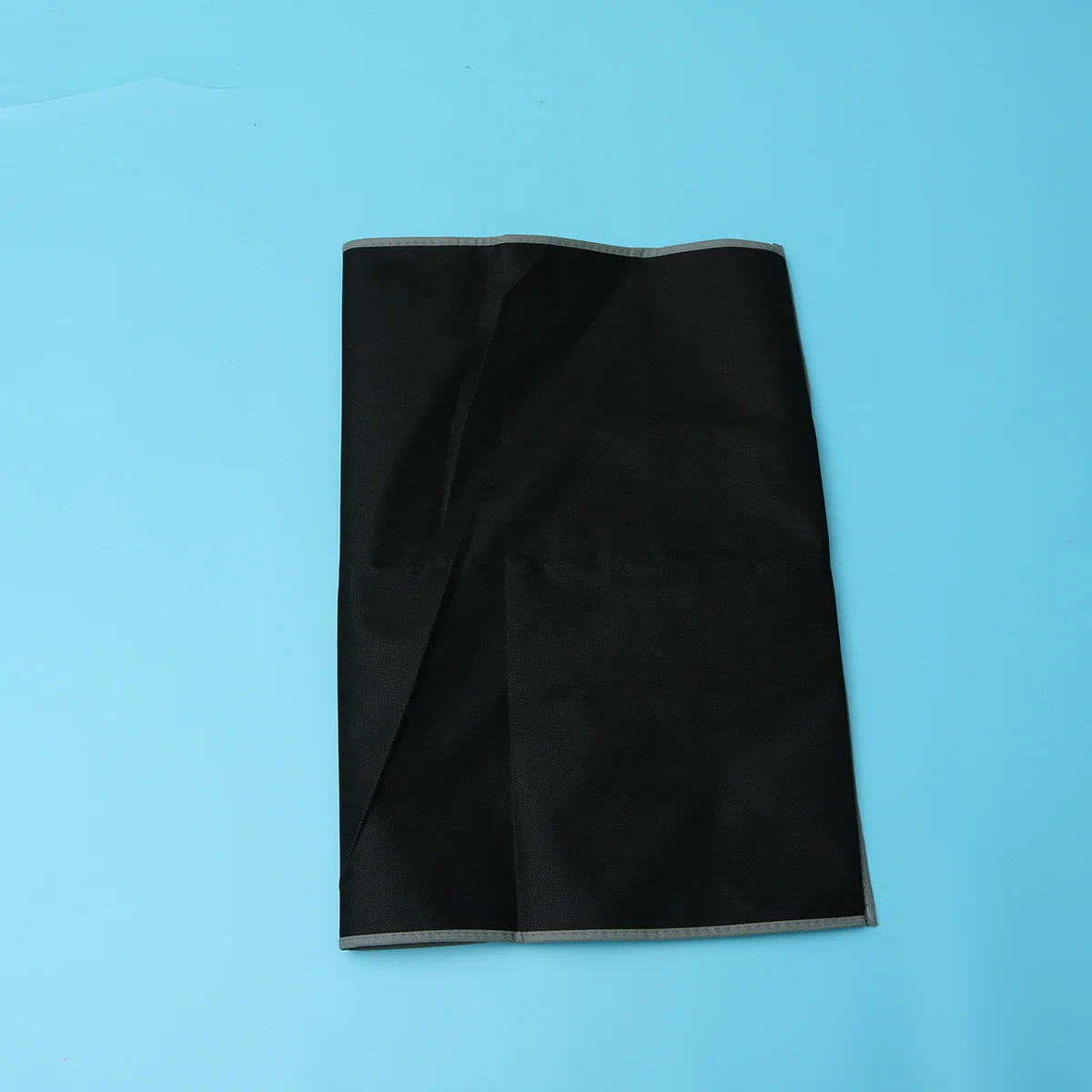 

Clothes Dust Cover Black 60x110 Non-Woven Fabric Zipper Garment Cover Clear Window Suit Storage Organizer Storage Bag