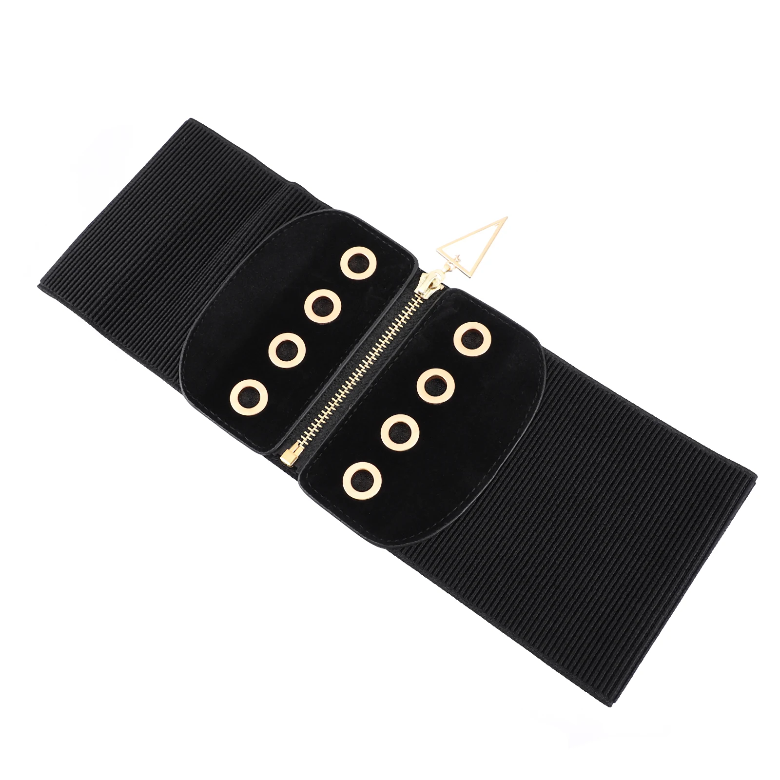 

Wide Waist Cincher Belt Elastic Shapewear Vintage Design Party Accessory Photo Prop Decorative Practical PU Material