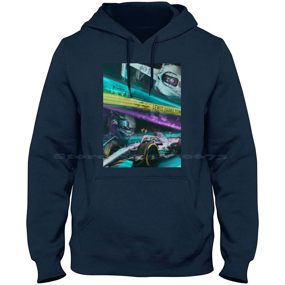 Lewis Hamilton Wallpapers Posters Digital Art Design 100% Cotton Hoodie Lewis Hamilton 2022 Lewis Hamilton New Helmet