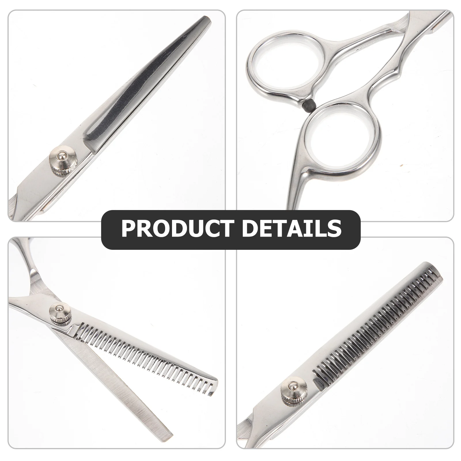 

2Pcs Hair Cutting Scissors Professional Hairdresser Stainless Steel Thinning Shears Barber Shears Hair Trimming Tools