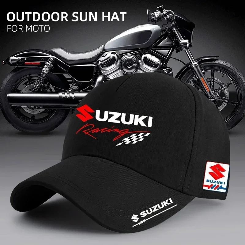 دراجة نارية قابل للتعديل قبعة بيسبول قبعة الشمس لسوزوكي فستروم DL250 DL650 GSF 250 400 650 600 #1
