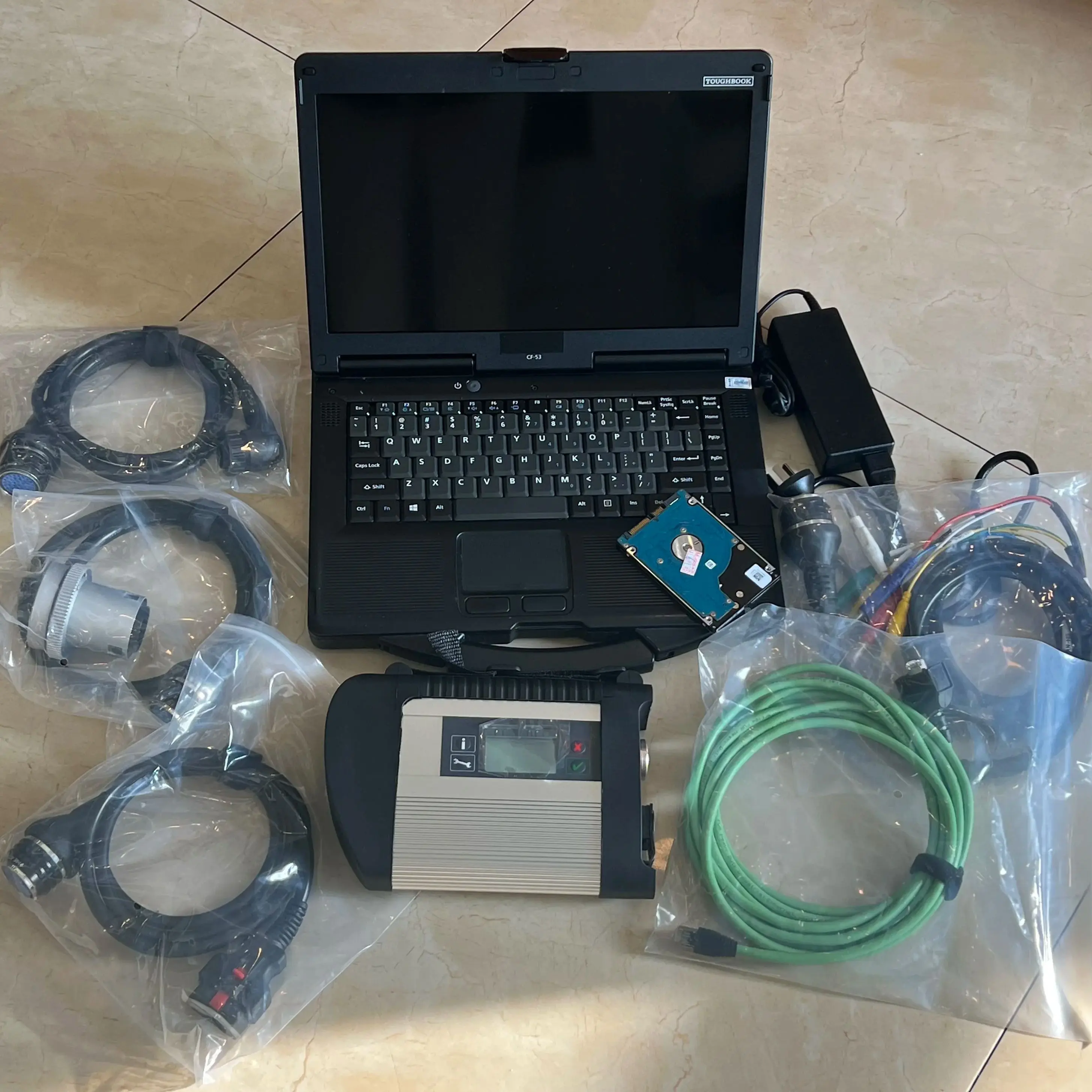 

MB Star SD C4 DOIP Pro 320 ГБ HDD Новейшее программное обеспечение Toughbook CF53 I5 8G CAR TRUCK Expert Scanner Инструмент автоматической диагностики Wi-Fi Connect