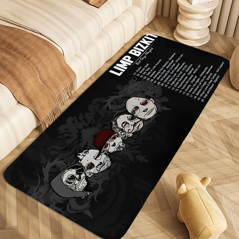 

Non Slip Carpet for Bedroom L-Limp Bizkit, House Interior Entrance Mat, Living Room, Kitchen Treadmill Rugs, Home Decoration