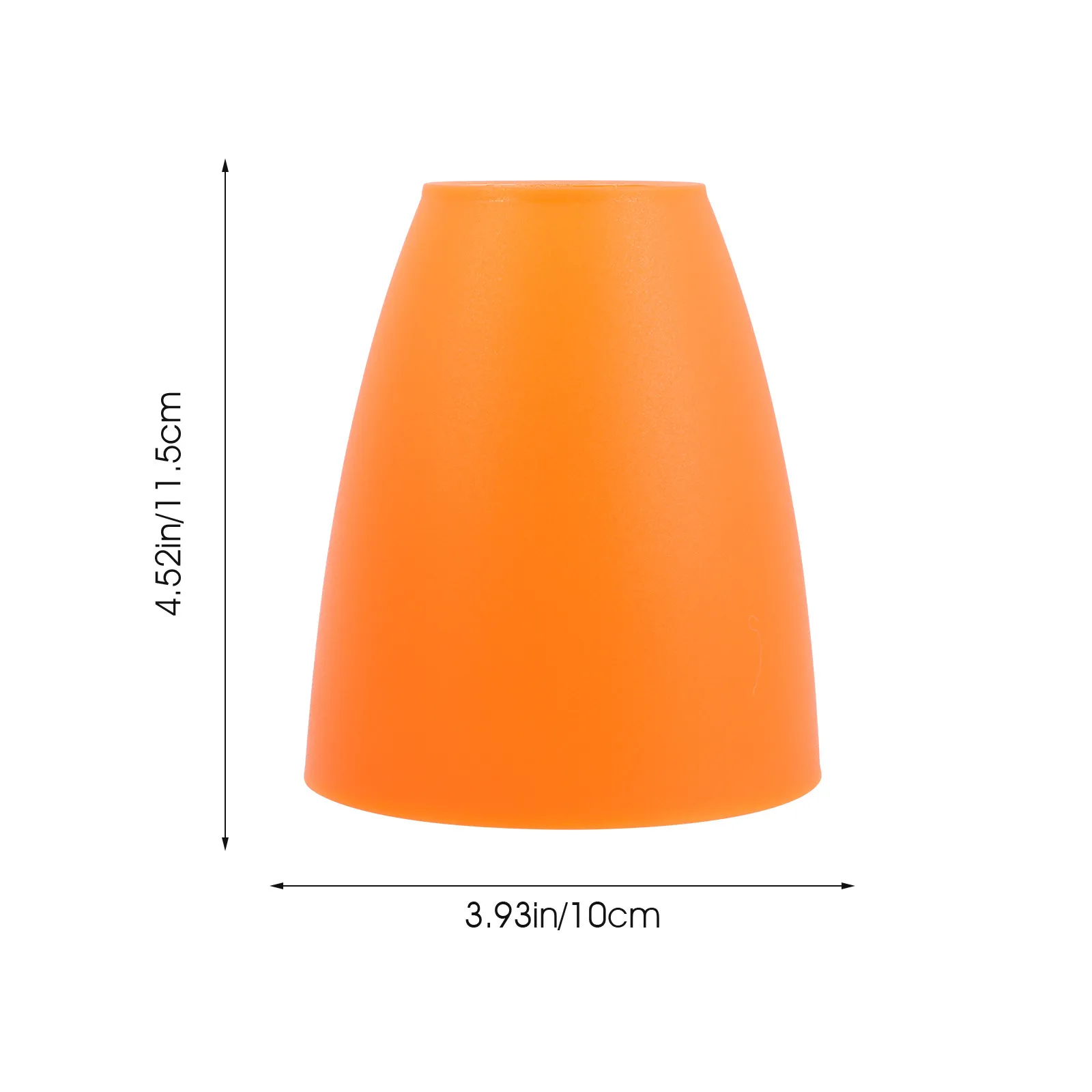 5Pcs Plastic Lampshade Flat Head Design Easy Install Remove Lamp Shade Cover for Table Desk Bedside Hanging Lamp Warm Atmosphere