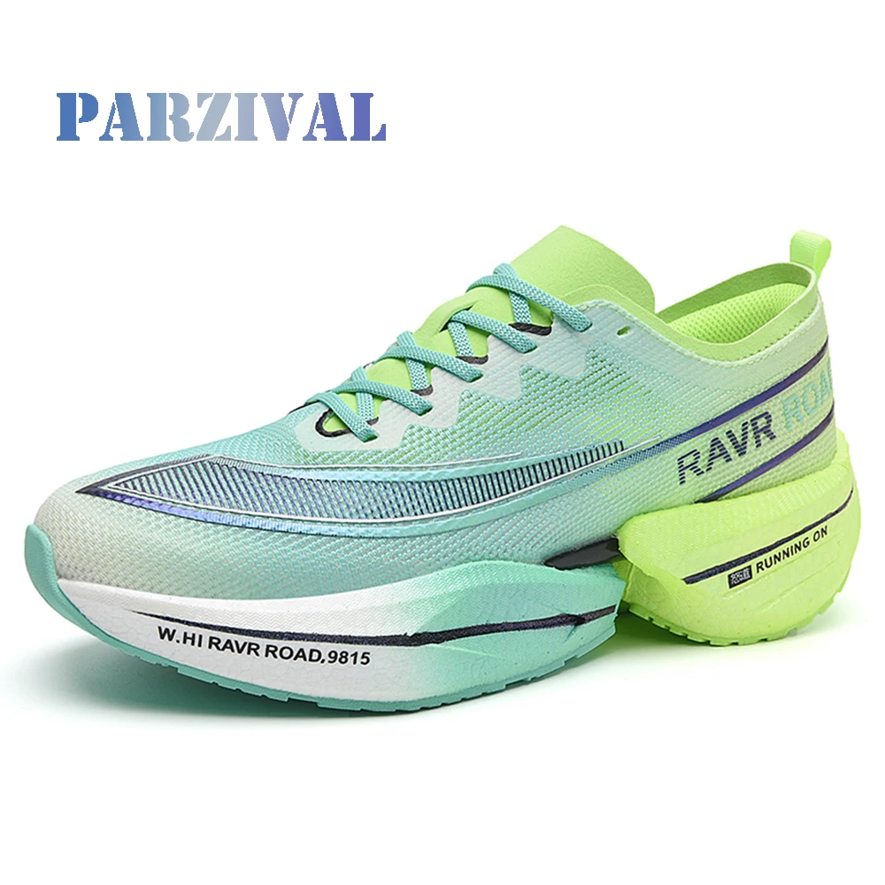 PARZIVAL Men's Shoes Air Cushion Runner Trainers Tenis Plate Sports Running Shoes Women Comfortable Athletic Speciality Sneakers