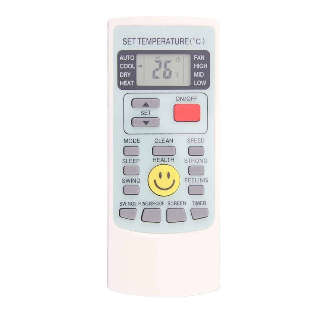 

YKR-H/209E Air Conditioner Remote Control for AUX Air Conditioner (YKR-H/209E)