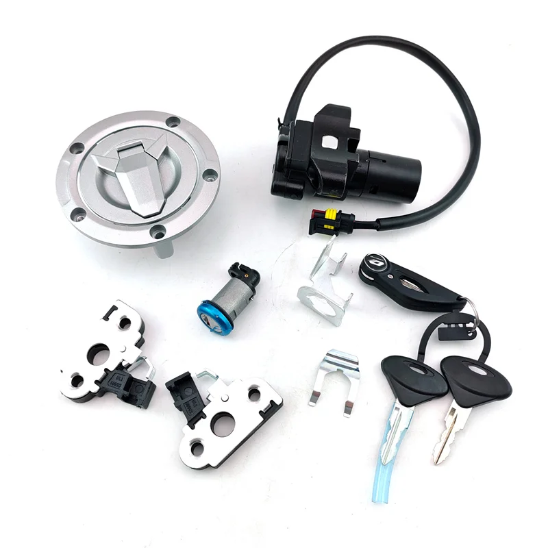 

Выключатель зажигания, крышка топливного газа, замок сиденья и 2 ключа для QJMOTOR QJ 350/400/450 QJ350GS-F QJ400GS-G