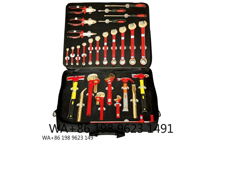 High Quality  Non Magnetic Non Sparking Tool Kit Durable Safety Hand Tools for Industrial Maintenance and Explosion Proof Work