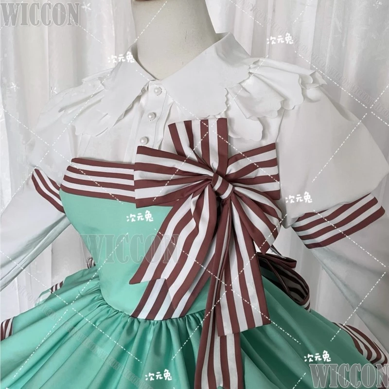 بطاقة الآسر ساكورا Ciyuan أرنب النعناع الشوكولاته تأثيري حلي أنيمي الزي عالية الجودة الأخضر لوليتا Kawaii Jirai Kei هالوين #3