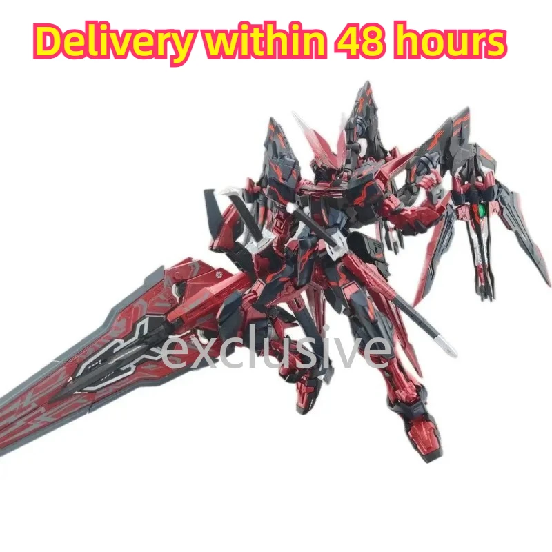 In Stock Daban 6601 Mg 1/100 Sg Sepcial Coating Astray Red Dragon Black Ver Asembly Model Collectible Anime Robot Kits Figures