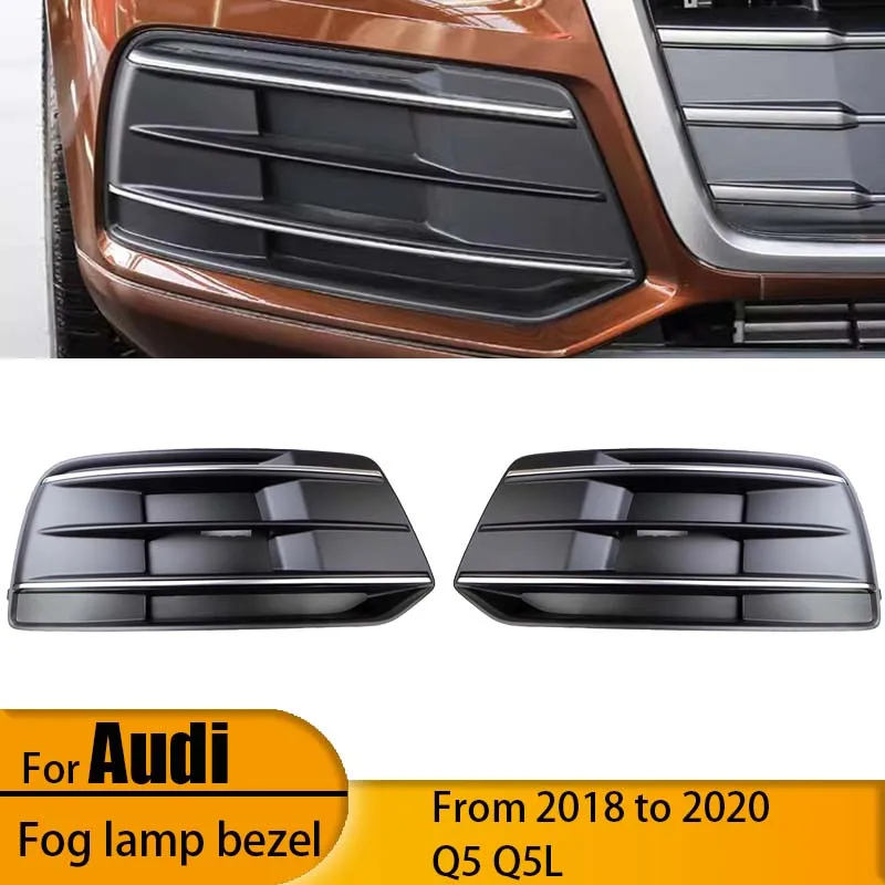 

For Audi Q5 Q5L car fog light frame Q5 regular model front bar fog light grille 80A807679D