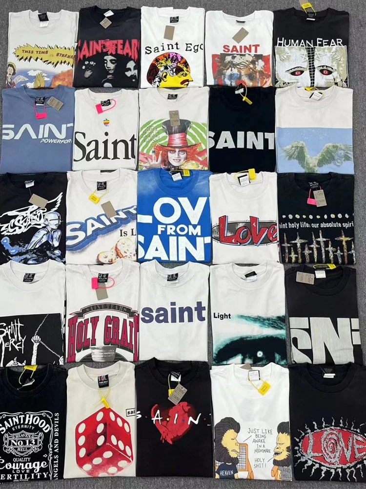 

Men's Clothing New trendy hot-selling Fashion print casual men's and women's loose short sleeve T-shirt Ropa hombre